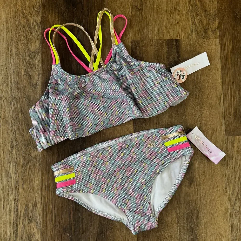 BCBGirls Two Piece Swimsuit in Pearl